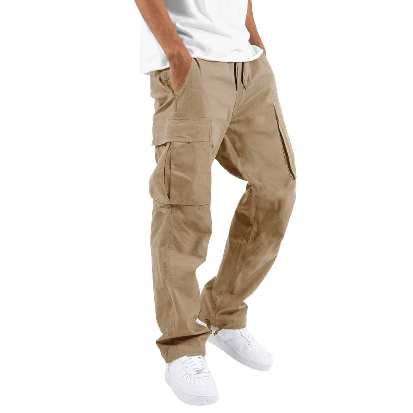 Men's Cargo Pants Long Trousers for Casual and Sporty Wear