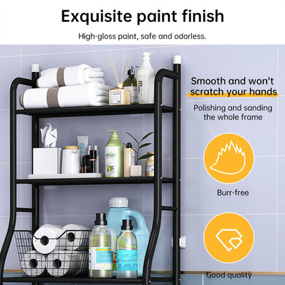 Modern Toilet Overhead Cabinet - Karawan - Space-Saving Bathroom Storage, 166x65x25cm