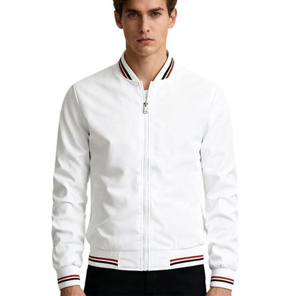 Baseball Collar Jacket Men