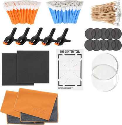 Acrylic Card Flattener Kit – Precision Support Tools for Warped or Bent Trading Cards – Essential Card Protection Accessories