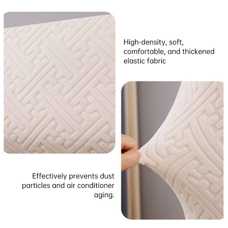 Minimalist Standing Air Conditioner Dust Cover - Cylinder Shape, High Elasticity, Universal Fit for 3P Large Size Floor Units