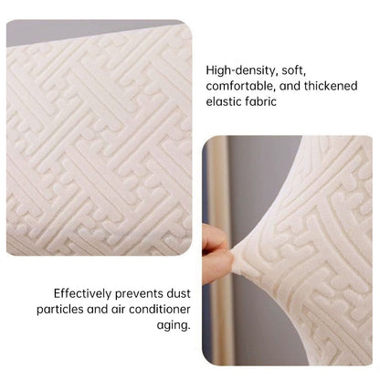 Minimalist Standing Air Conditioner Dust Cover - Cylinder Shape, High Elasticity, Universal Fit for 3P Large Size Floor Units