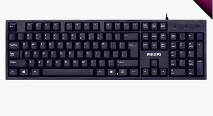Gaming Keyboard – Wired 104-Key Ergonomic Backlit USB Keyboard
