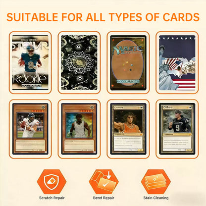 Acrylic Card Flattener Kit – Precision Support Tools for Warped or Bent Trading Cards – Essential Card Protection Accessories