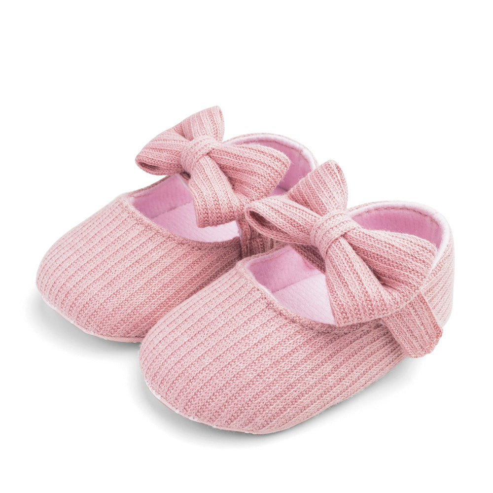 Cute Flower Design Soft Sole Baby Shoes for Toddlers, Breathable Cloth Shoes