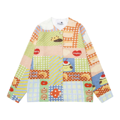Splicing cartoon jacket