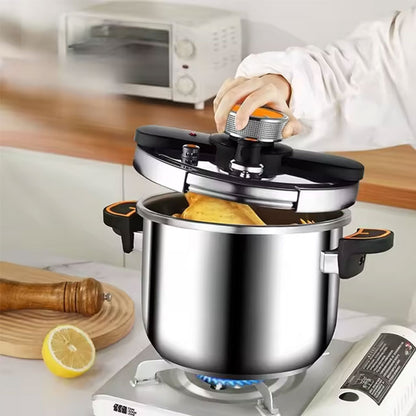 4L/6L Stainless Steel Pressure Cooker, Multi-functional Explosion-proof Pressure Pot for Gas Stove,  Electric P