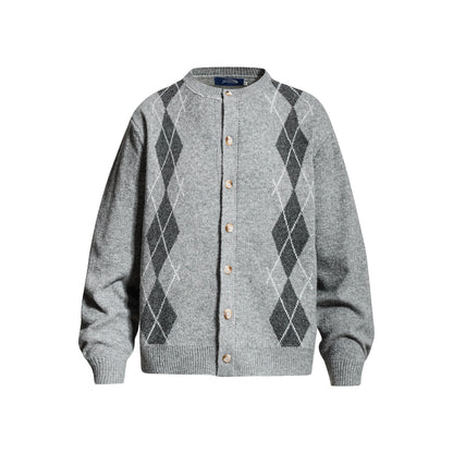 Lingge Knitted Coat