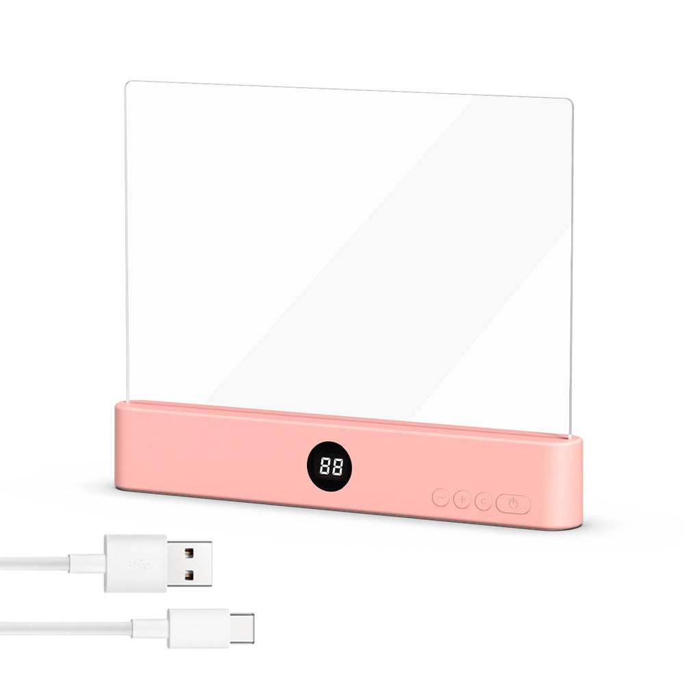 1200mAh battery + 3 color temperatures + brightness adjustment + timer off LED Reading Light  USB Powered Night Light