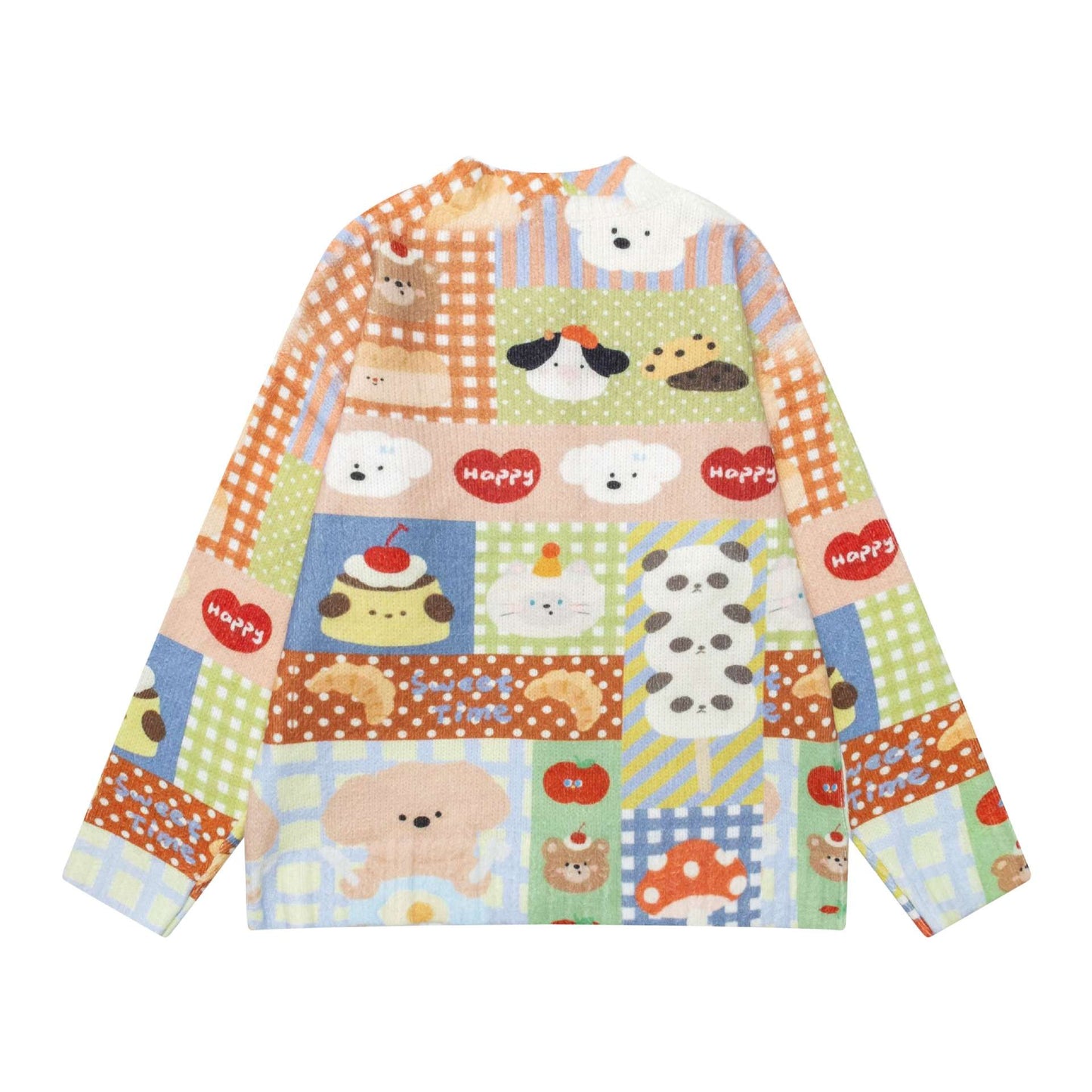 Splicing cartoon jacket
