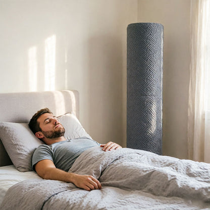 Minimalist Standing Air Conditioner Dust Cover - Cylinder Shape, High Elasticity, Universal Fit for 3P Large Size Floor Units