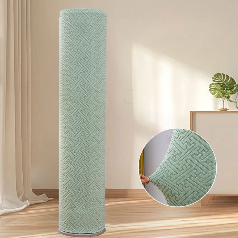 Minimalist Standing Air Conditioner Dust Cover - Cylinder Shape, High Elasticity, Universal Fit for 3P Large Size Floor Units