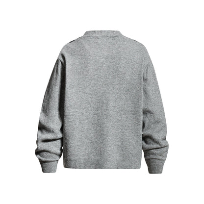 Lingge Knitted Coat
