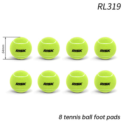 RISK Cycling Bike Damping Pads, Smart Trainer Support Base, Tennis Ball Feet for X2 / X2 MAX / XX PRO.