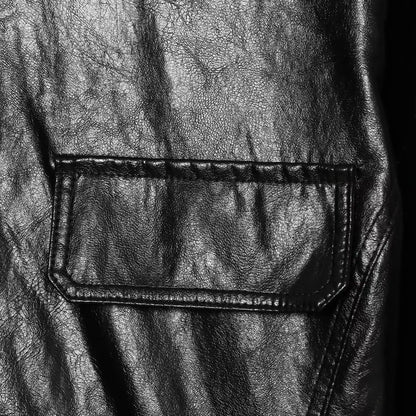 Street nine cent short skirt leather jacket