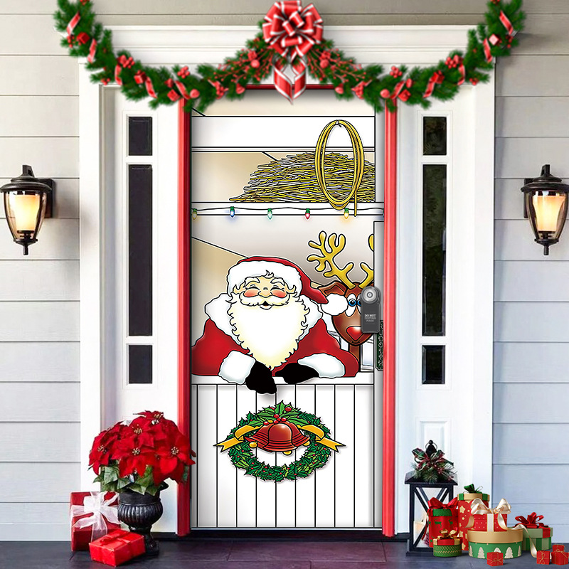 Christmas Themed Door Decoration