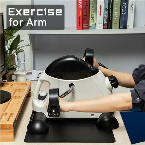Portable Mini Exercise Bike — Hands & Feet Pedal Trainer