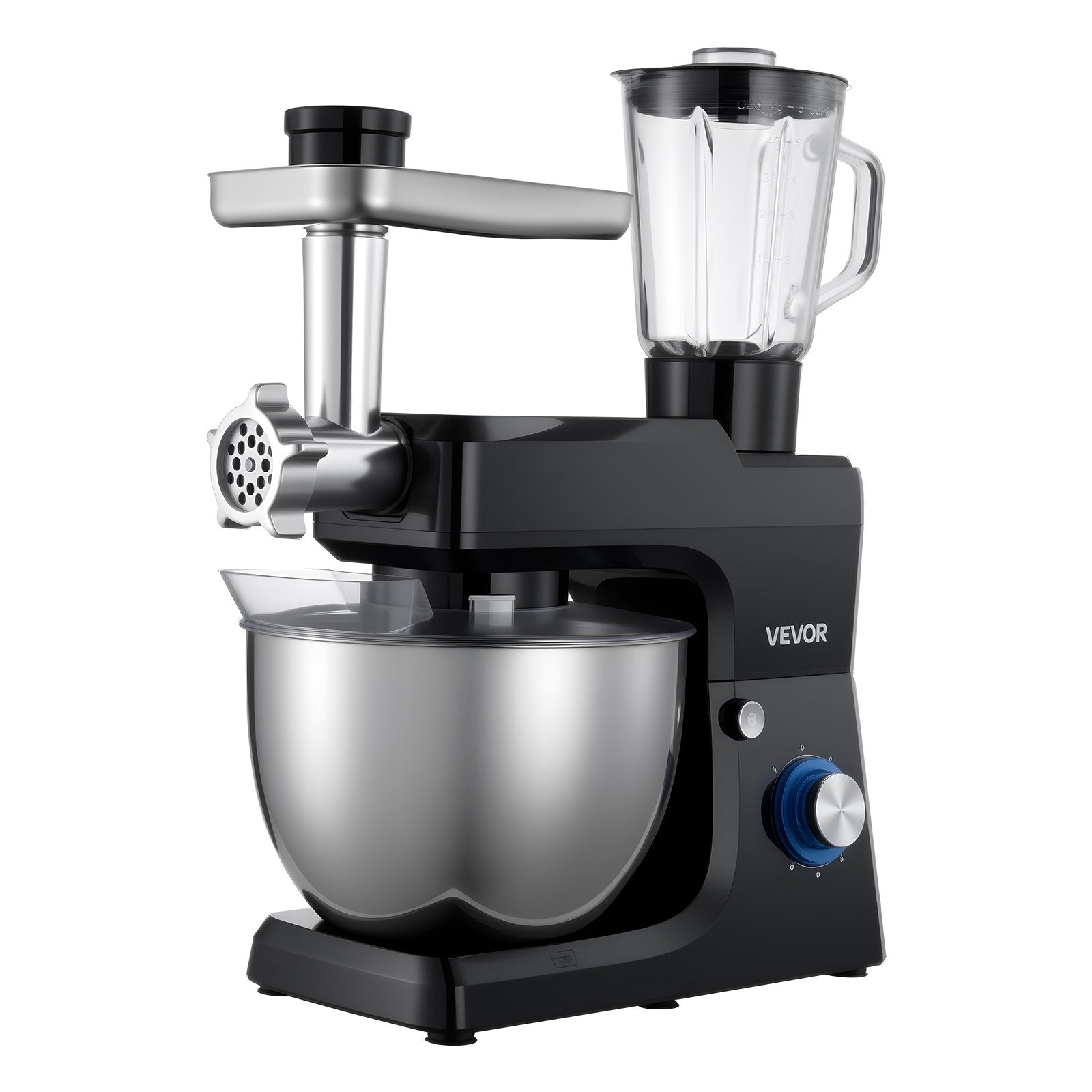 Stand Mixer, 7.8 L Electric Kitchen Mixer, 1500W Dough-Mixer, 6+P
