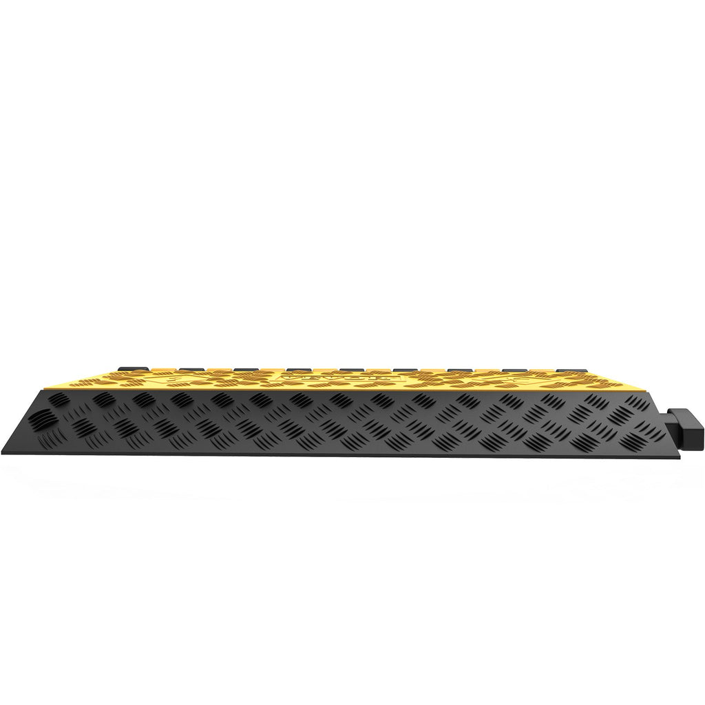 3 Channel Rubber Cable Protector Ramp 94.5x50x8 cm Heavy Duty Cable