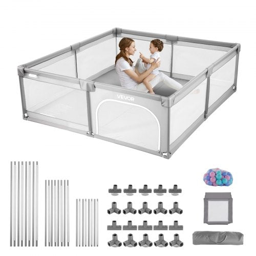 Large Baby Playpen 2000x1490mm — Indoor & Outdoor Toddler Play Yard
